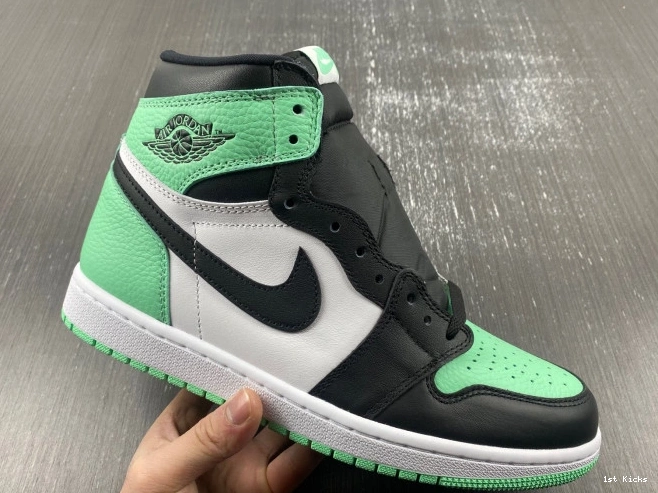 1st Kicks 1 High Air DZ5485-130 Jordan Green OG Glow 0630